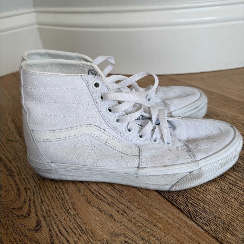Vans White High-Top Sneakers woman’s size 7